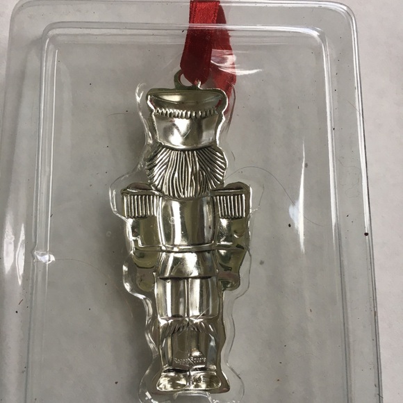 Regent Square Silver Plated Nutcracker Ornament - Picture 3 of 5
